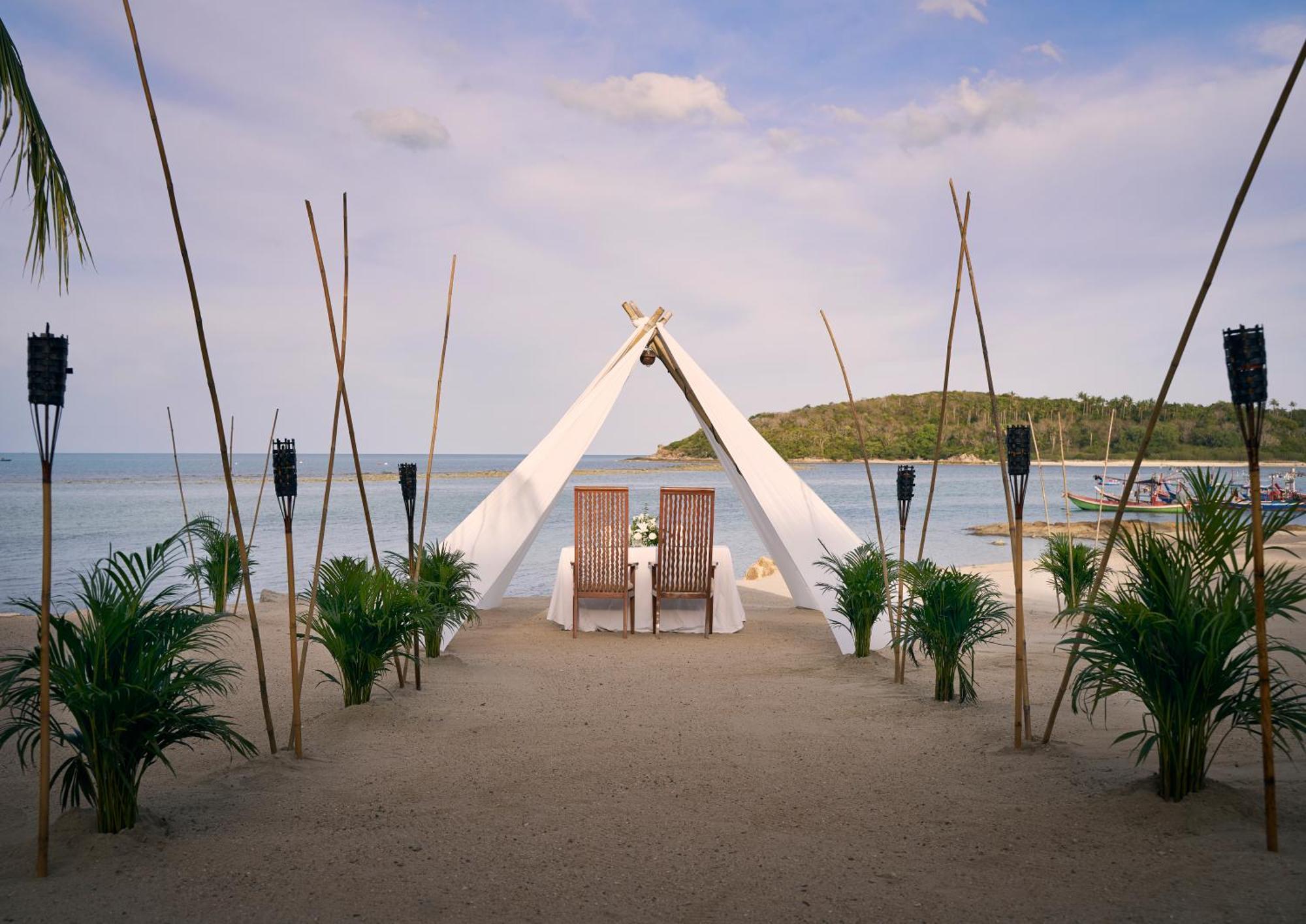 Anantara Lawana Koh Samui Resort -SHA Extra Plus Pantai Chaweng Luaran gambar